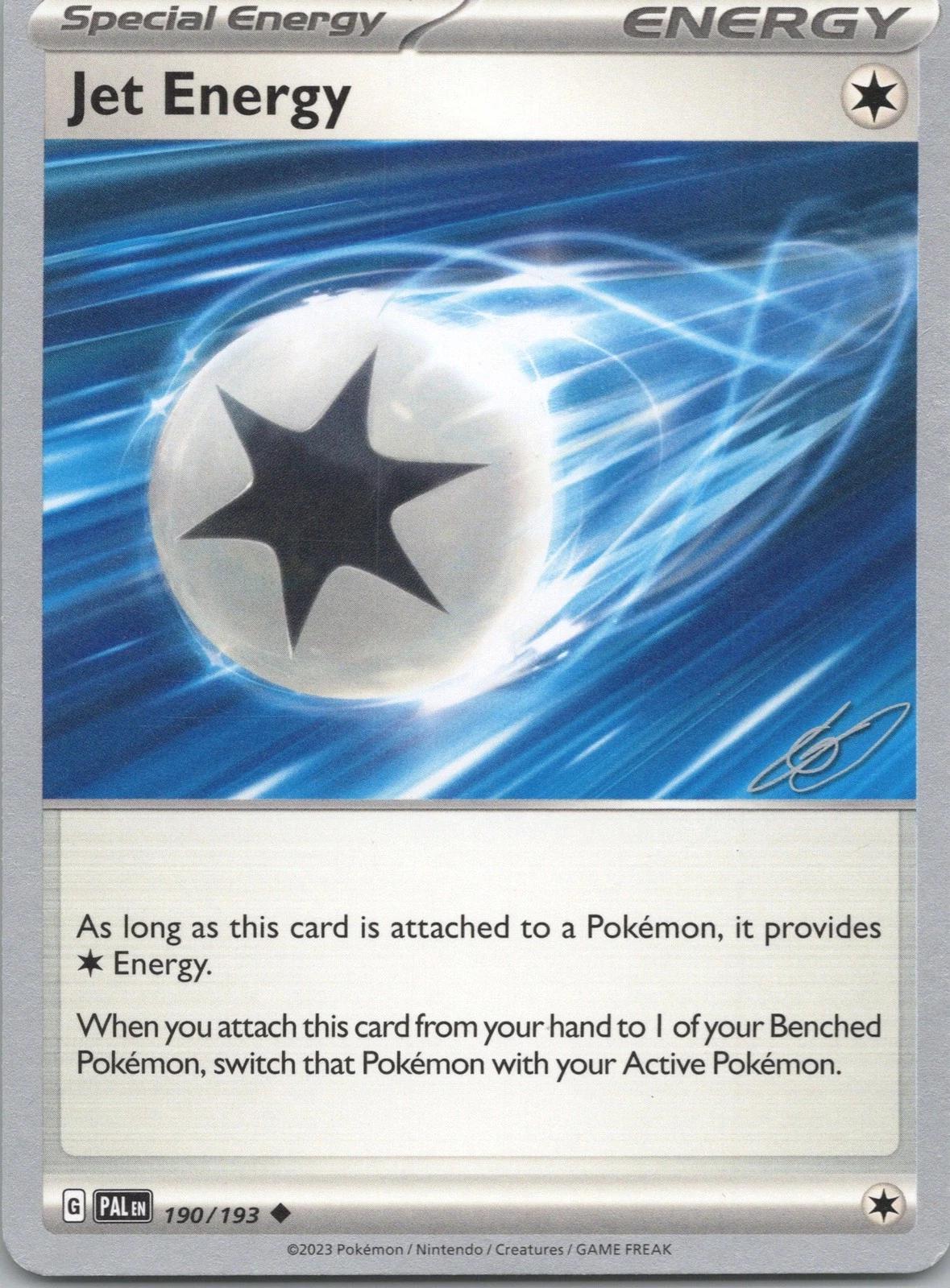 World Championships 2023 Jet Energy [Gabriel-Fernandez] Pokémon card